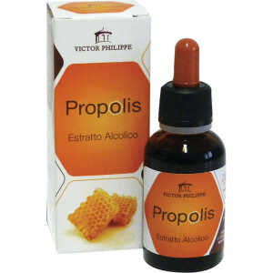 Propolis estratto alcolico.