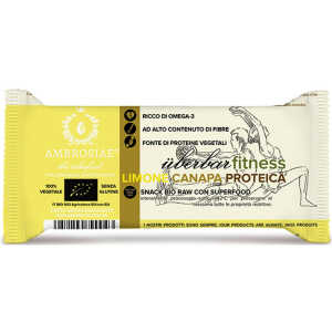 Uberbar fitness limone canapa proteica