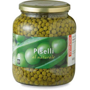 Piselli al naturale