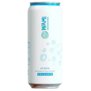 wami acqua minerale in lattina