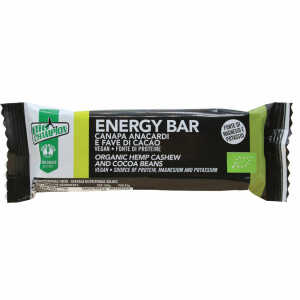 ENERGY BAR CANAPA ANACARDI E FAVE DI CACAO