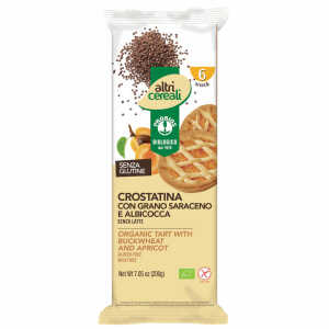 CROSTATINA CON GRANO SARACENO E ALBICOCCA