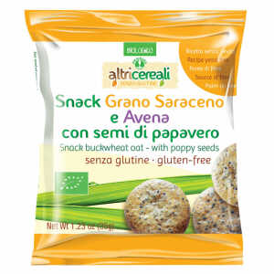 SNACK SARACENO E AVENA - con semi di papavero